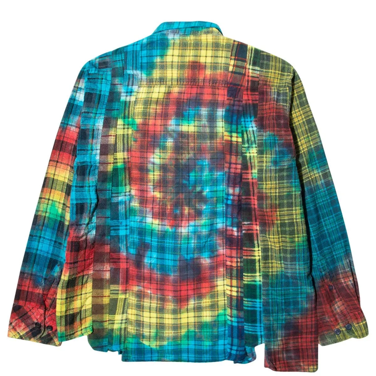 7 CUTS FLANNEL TIE DYE SHIRT FW20 18