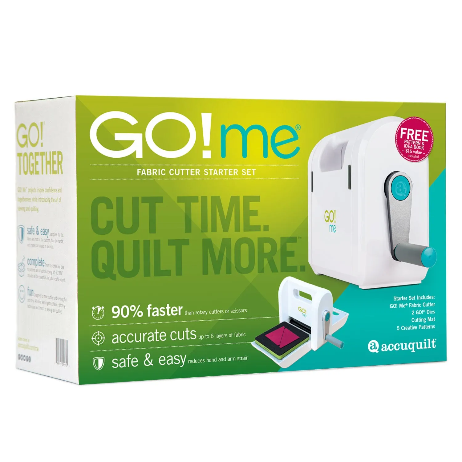 Accuquilt GO! Me Fabric Cutter Starter Set