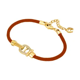 Aigner  Women Red And Gold-Plated Bracelet