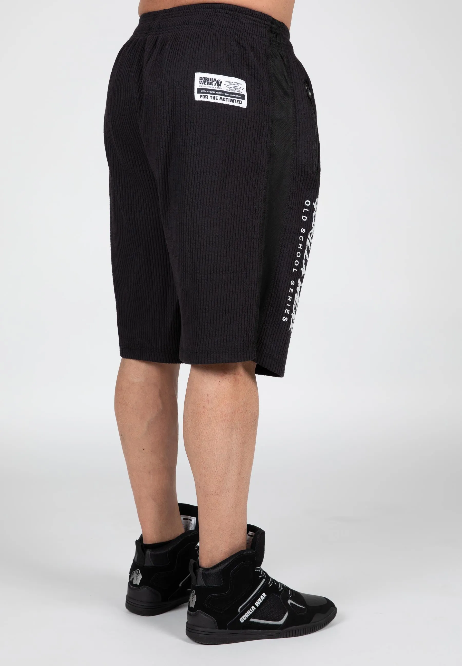 Augustine Old School Shorts - Black