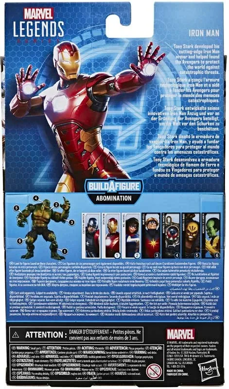 Avengers Video Game Marvel Legends 6 Inch Iron Man Action Figure   BAF - Hasbro