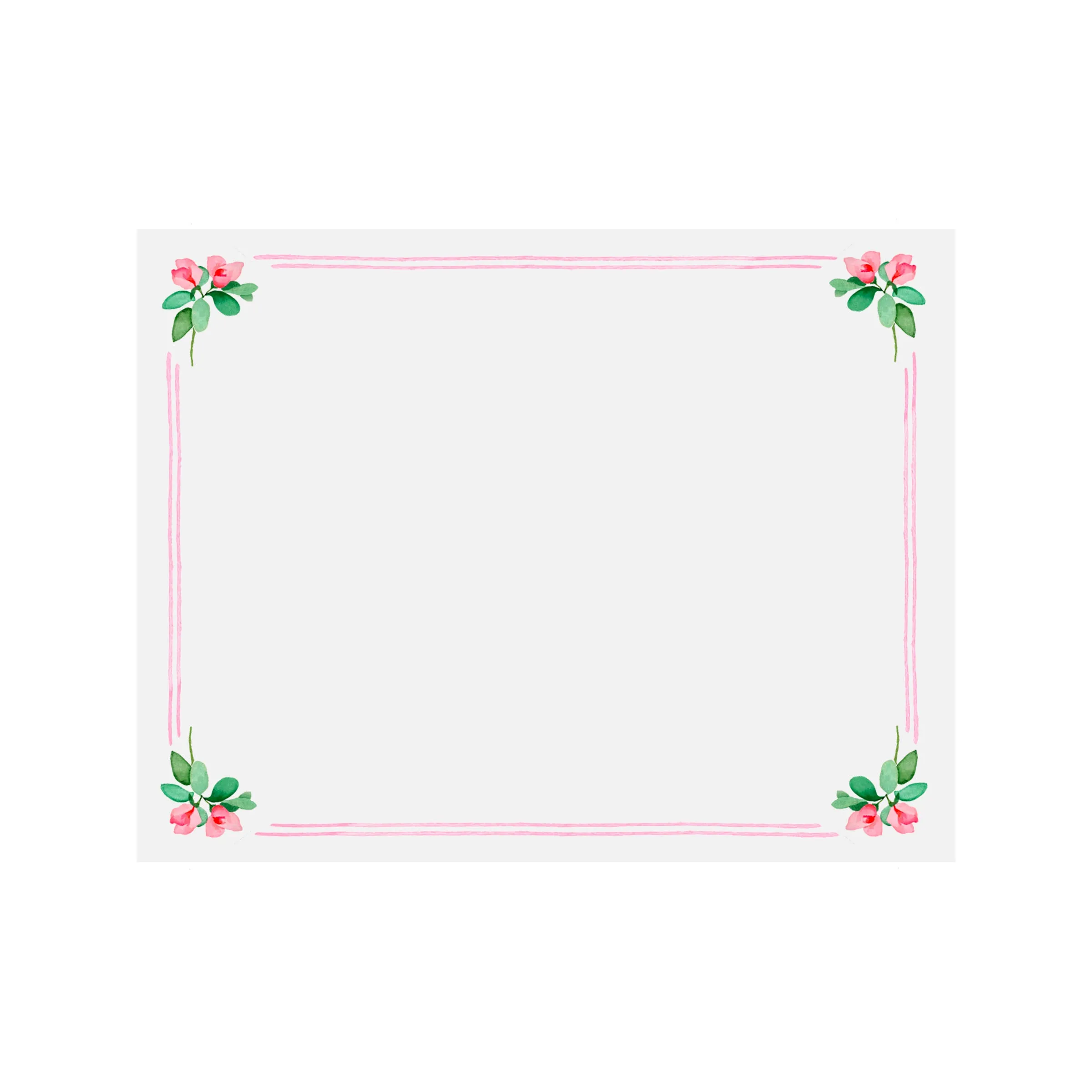 Azalea Border Note Card