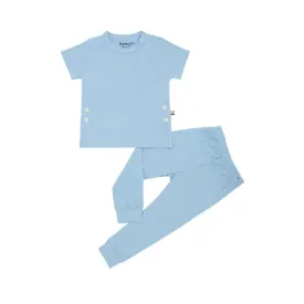 Bamberry Baby Marshmallow Collection Pajama Set - Dutch Blue