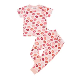 Bamberry Short Sleeves Pajama Set Lip Smack