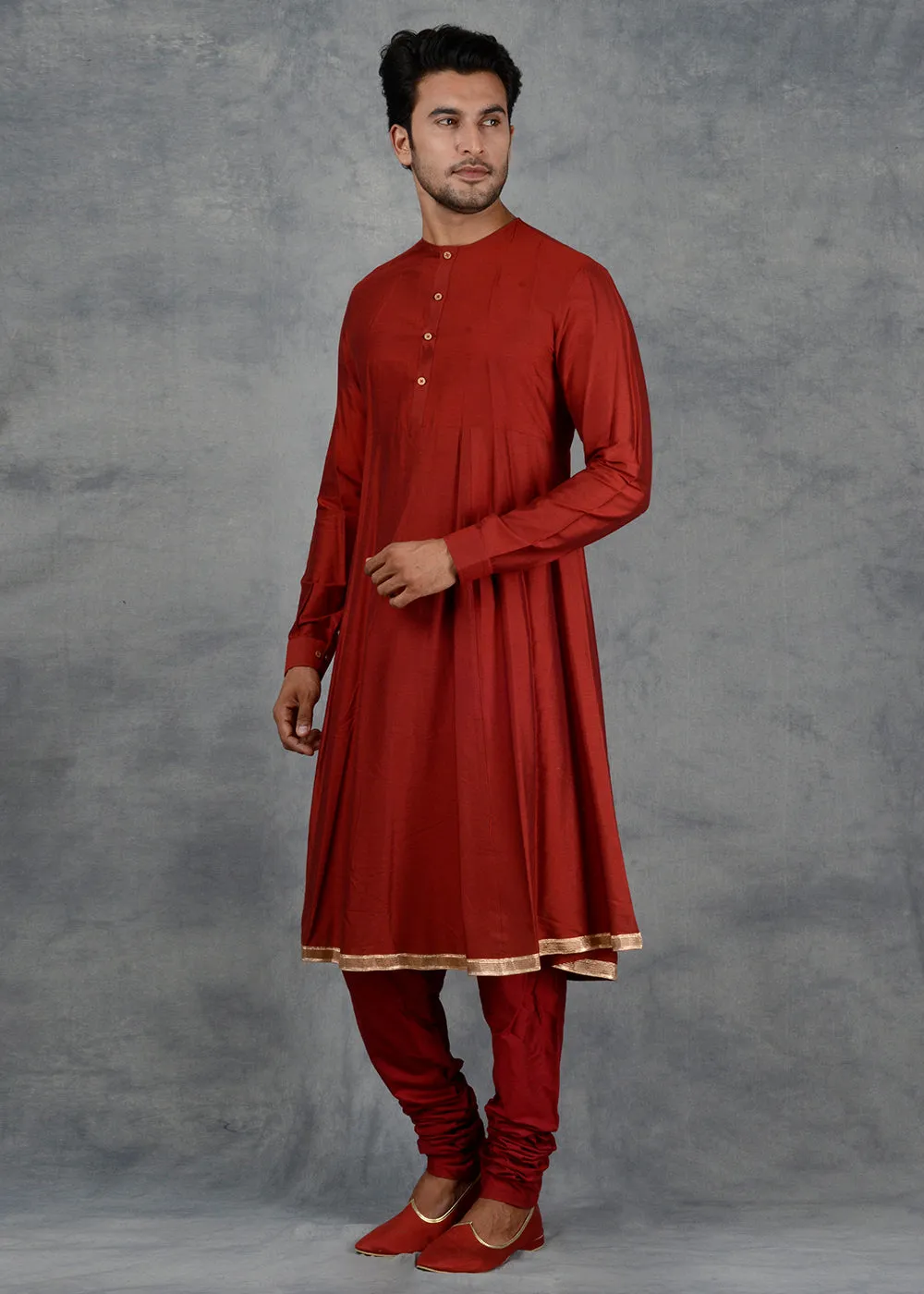 Beige Sherwani | Siddhesh Chauhan