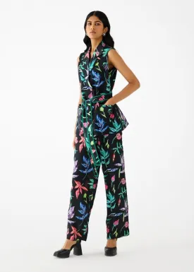 Black Botanica Blazer And Pants