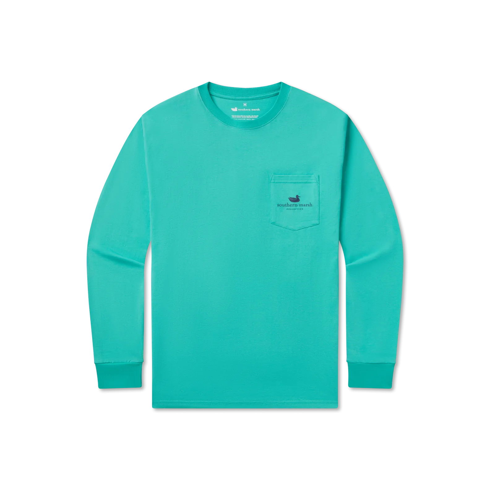 Blue Marlin Fishing Tee - Long Sleeve