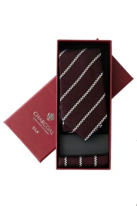 BOX SILK TIE SET