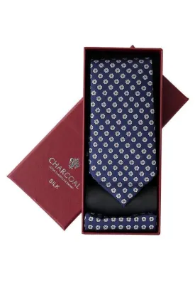 BOX SILK TIE SET