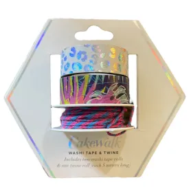 Cakewalk Jungle Animal Print Washi Tape & Twine