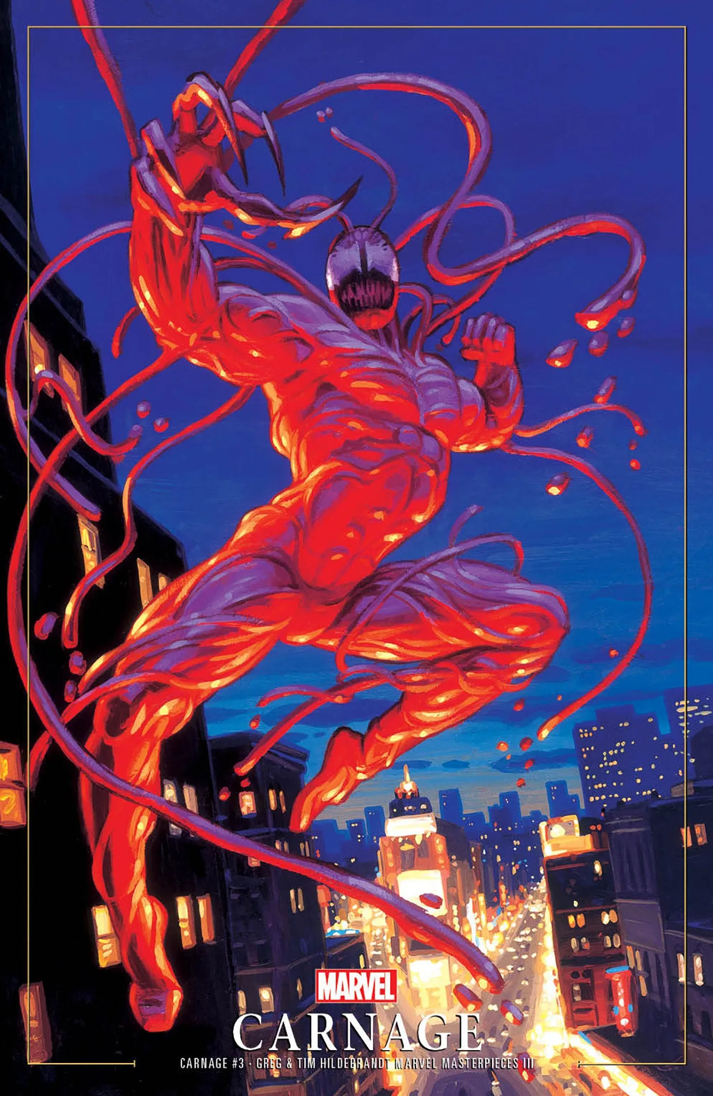 Carnage 3 Greg And Tim Hildebrandt Carnage Marvel Masterpieces III Variant