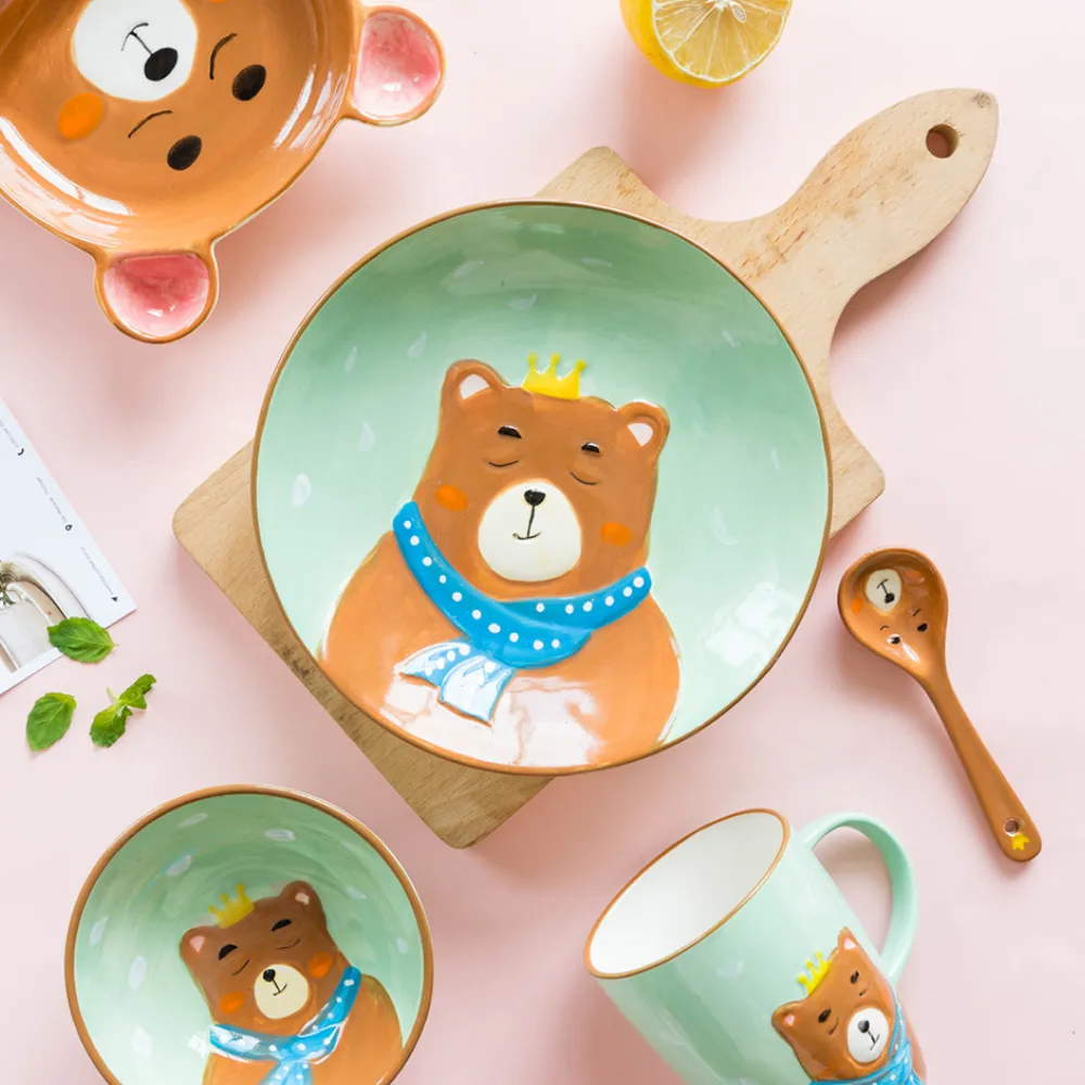 Cartoon Ceramic Dinnerware Set