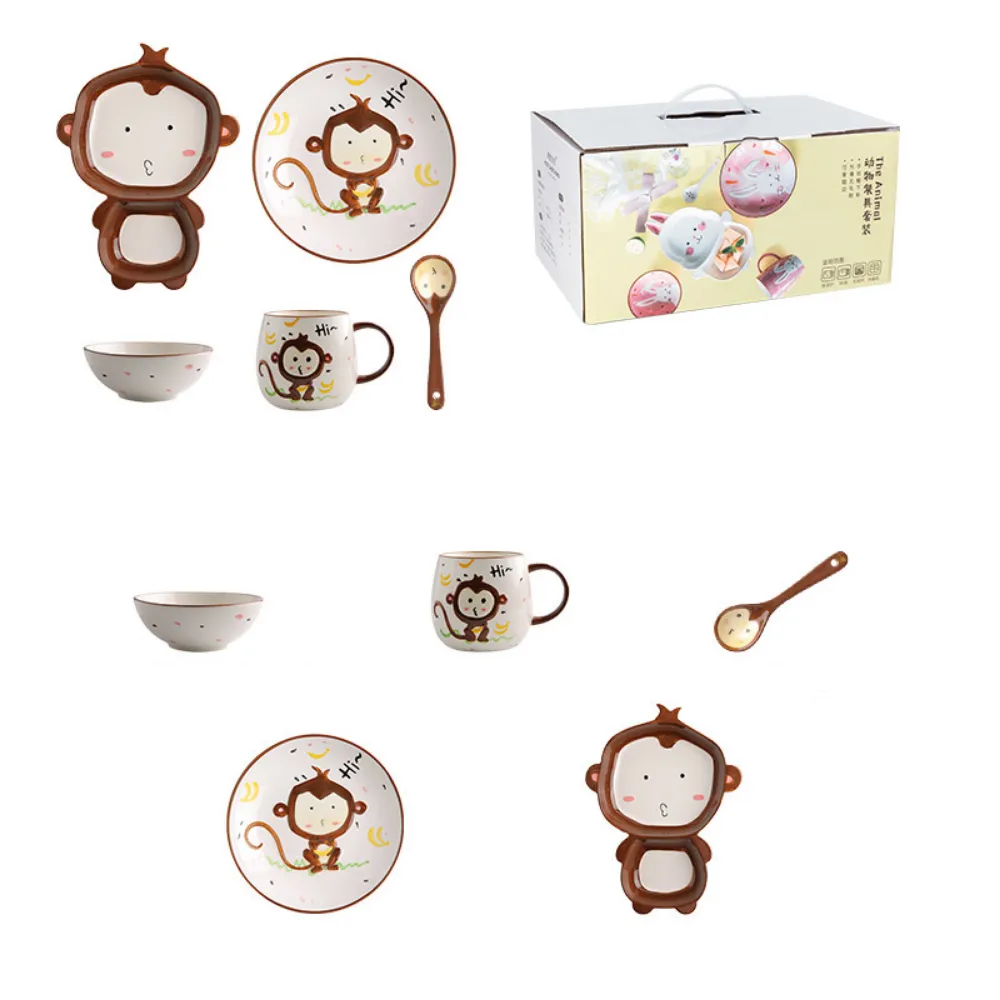 Cartoon Ceramic Dinnerware Set