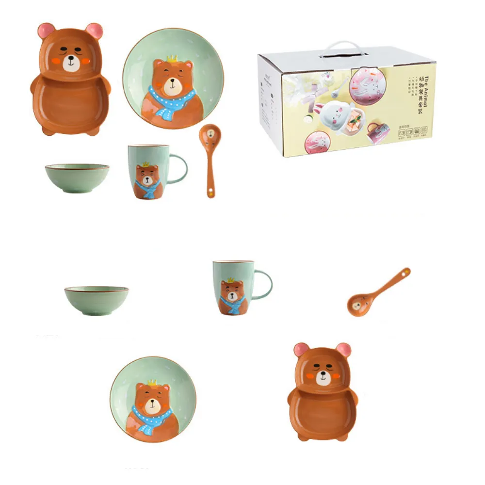 Cartoon Ceramic Dinnerware Set