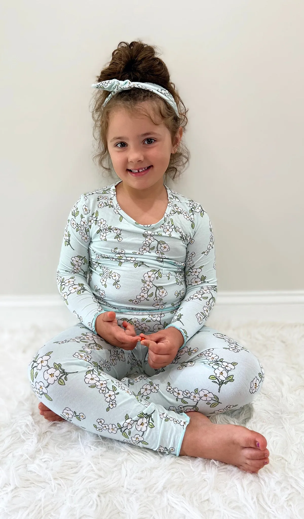 Charlie Kids 3 Piece Pant PJ - Baby's Breath