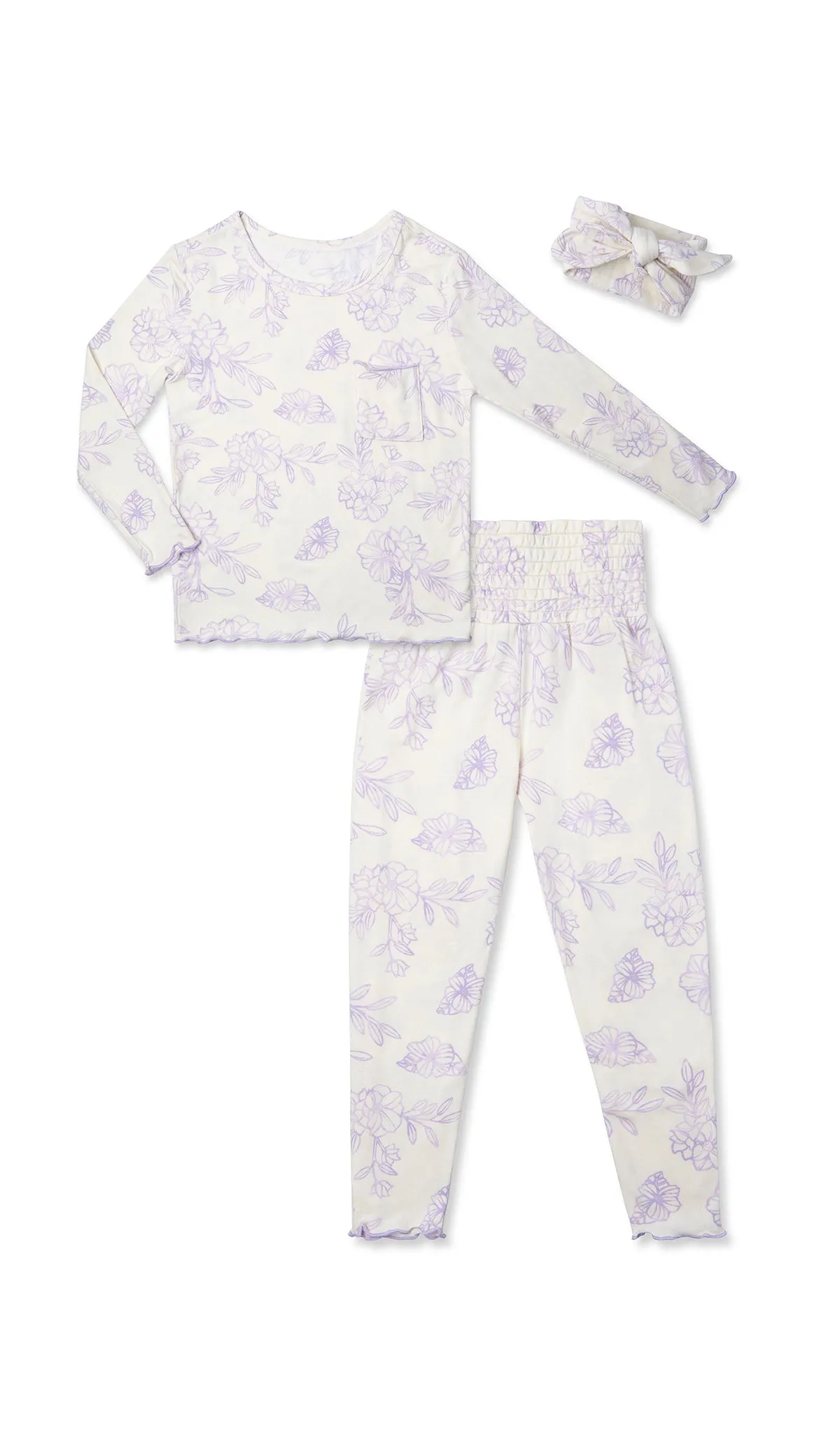 Charlie Kids 3 Piece Pant PJ - Bali