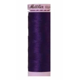 Cotton Sewing Thread - Deep Purple 150m/164yd - Mettler Silk Finish All Purpose