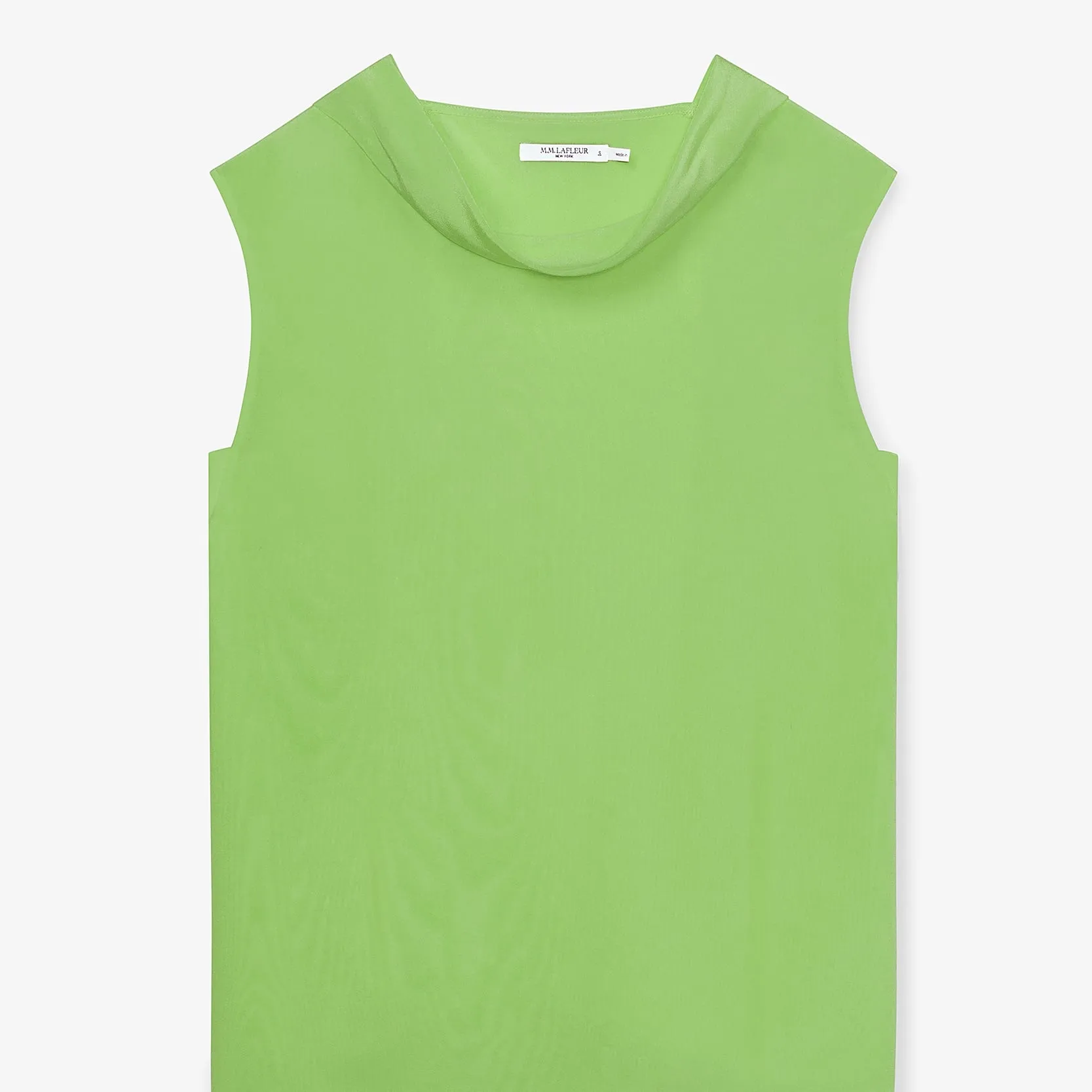 Daisy Top - Washable Silk :: Cactus