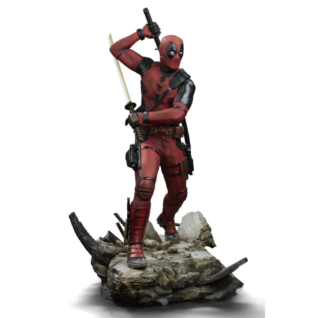 Deadpool - Deadpool & Wolverine Legacy Statue By Iron Studios