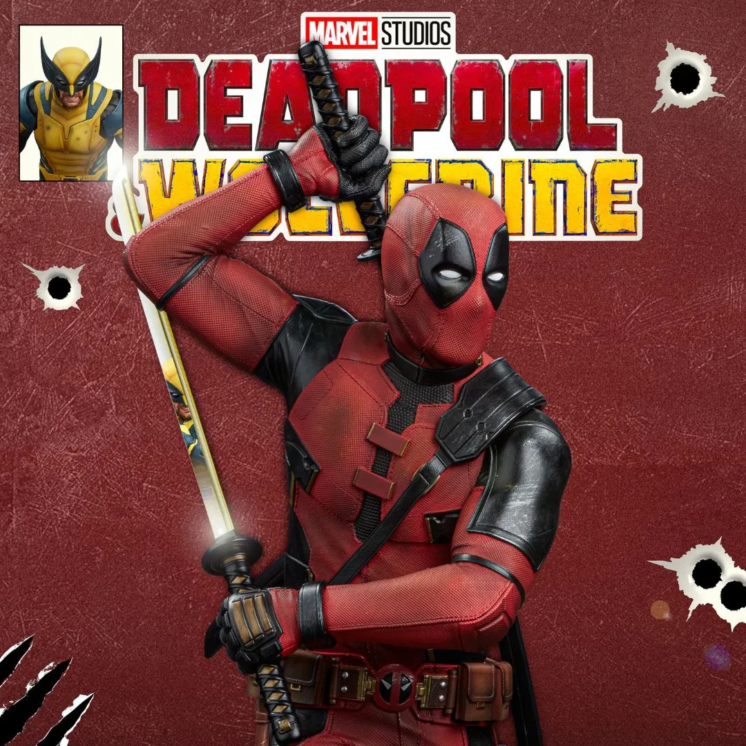 Deadpool - Deadpool & Wolverine Legacy Statue By Iron Studios