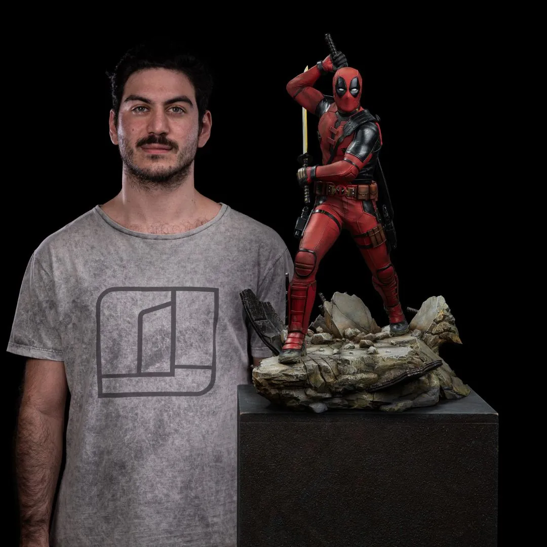 Deadpool - Deadpool & Wolverine Legacy Statue By Iron Studios