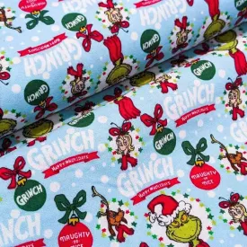 Dr. Seuss FLANNEL, How the Grinch Stole Christmas Flannel