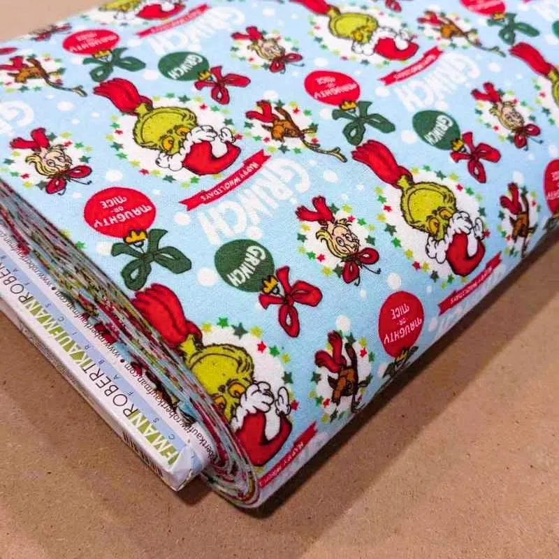 Dr. Seuss FLANNEL, How the Grinch Stole Christmas Flannel