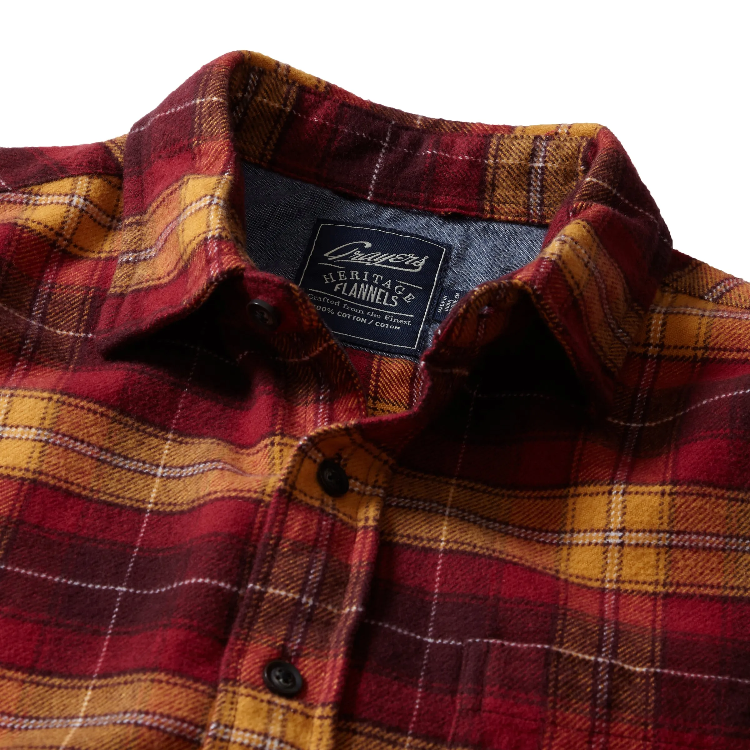 Durango Heritage Flannel - Russet Red Plaid