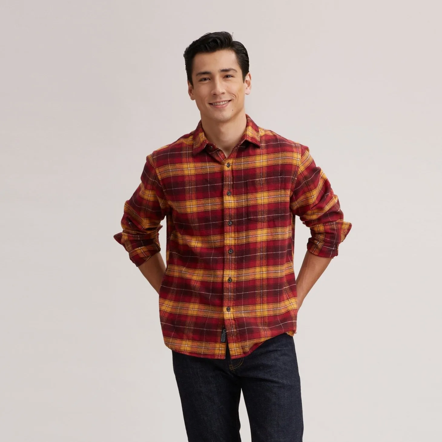 Durango Heritage Flannel - Russet Red Plaid