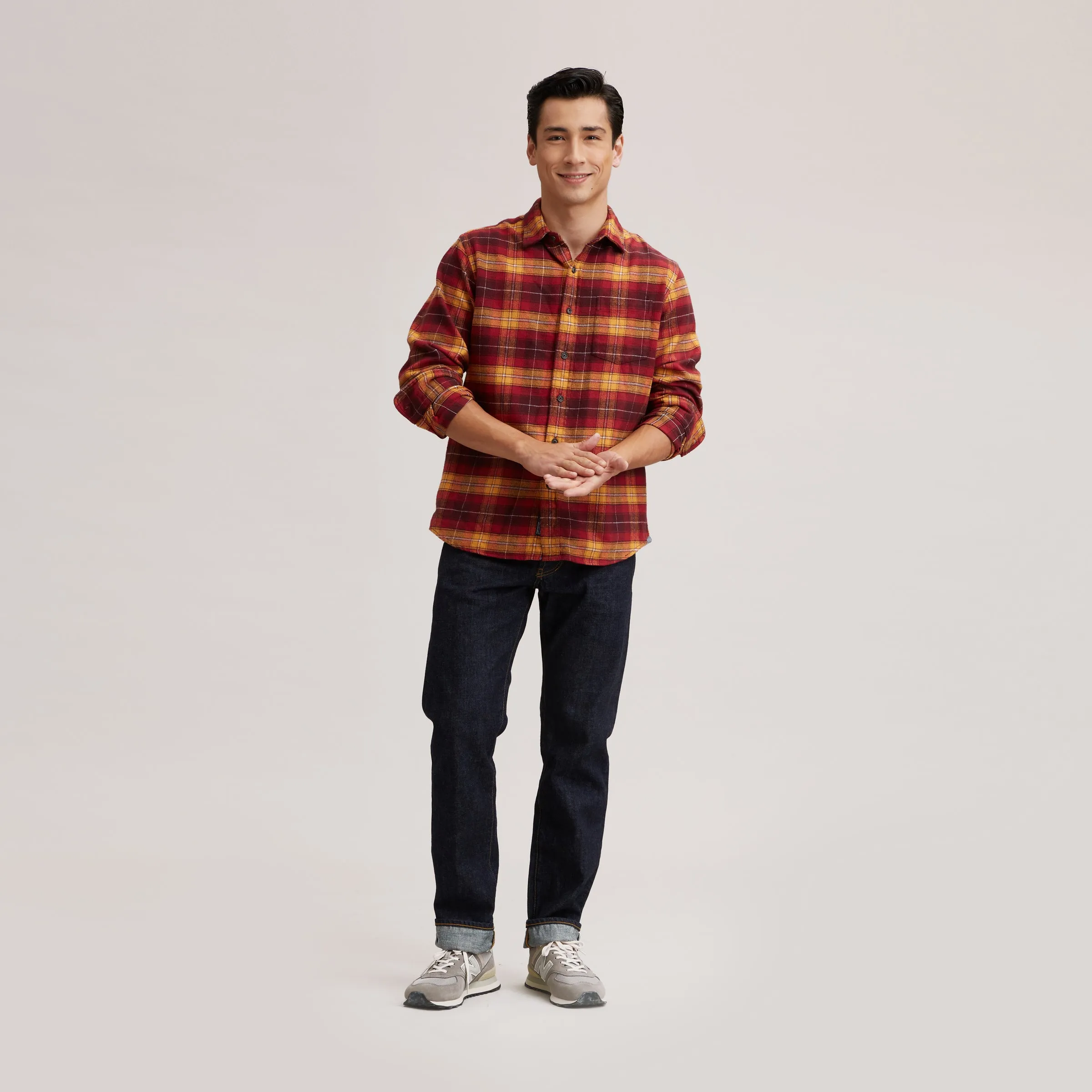 Durango Heritage Flannel - Russet Red Plaid