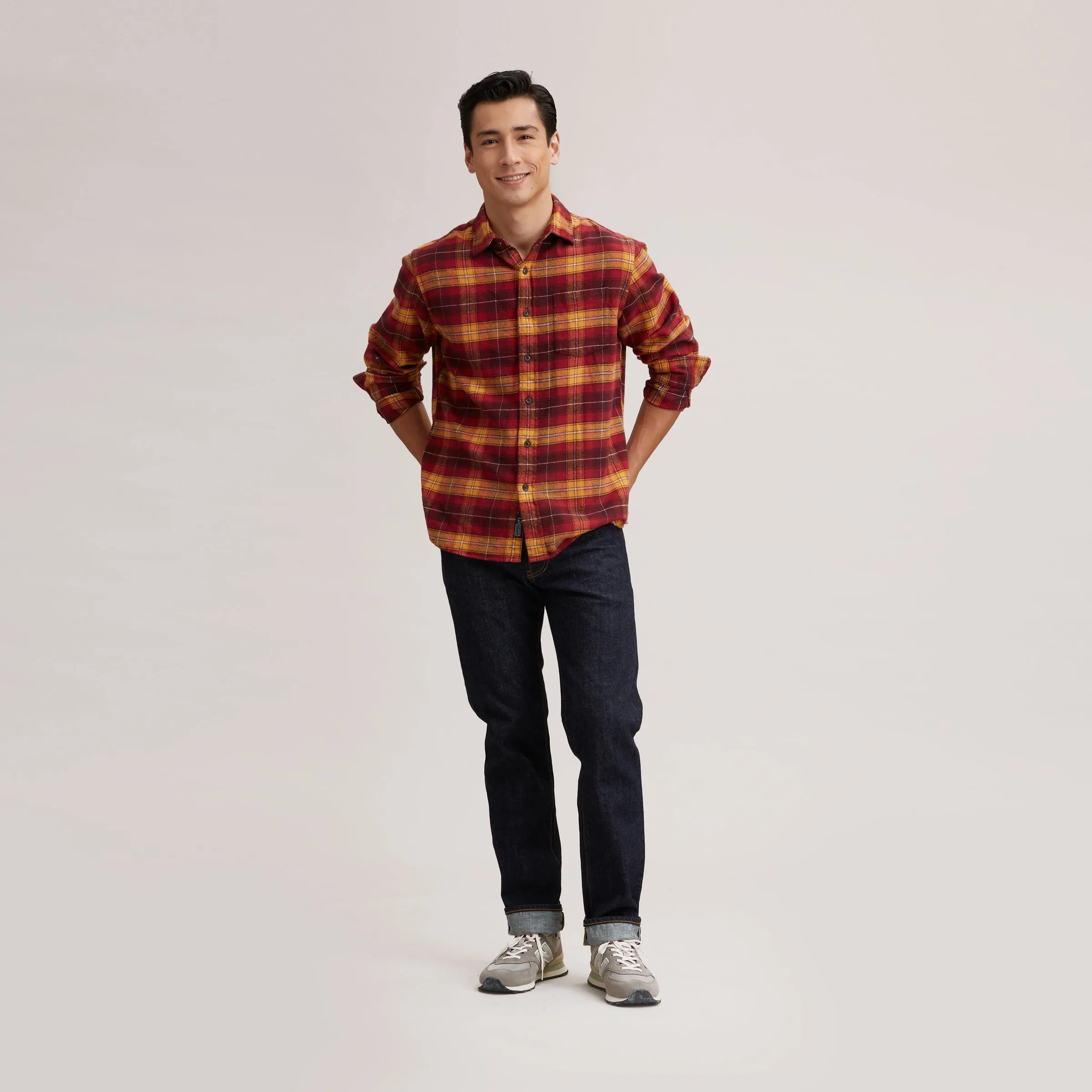 Durango Heritage Flannel - Russet Red Plaid