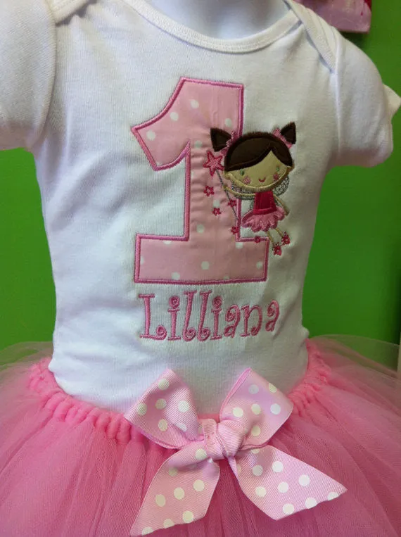 Fairy Princess Birthday TuTu Set