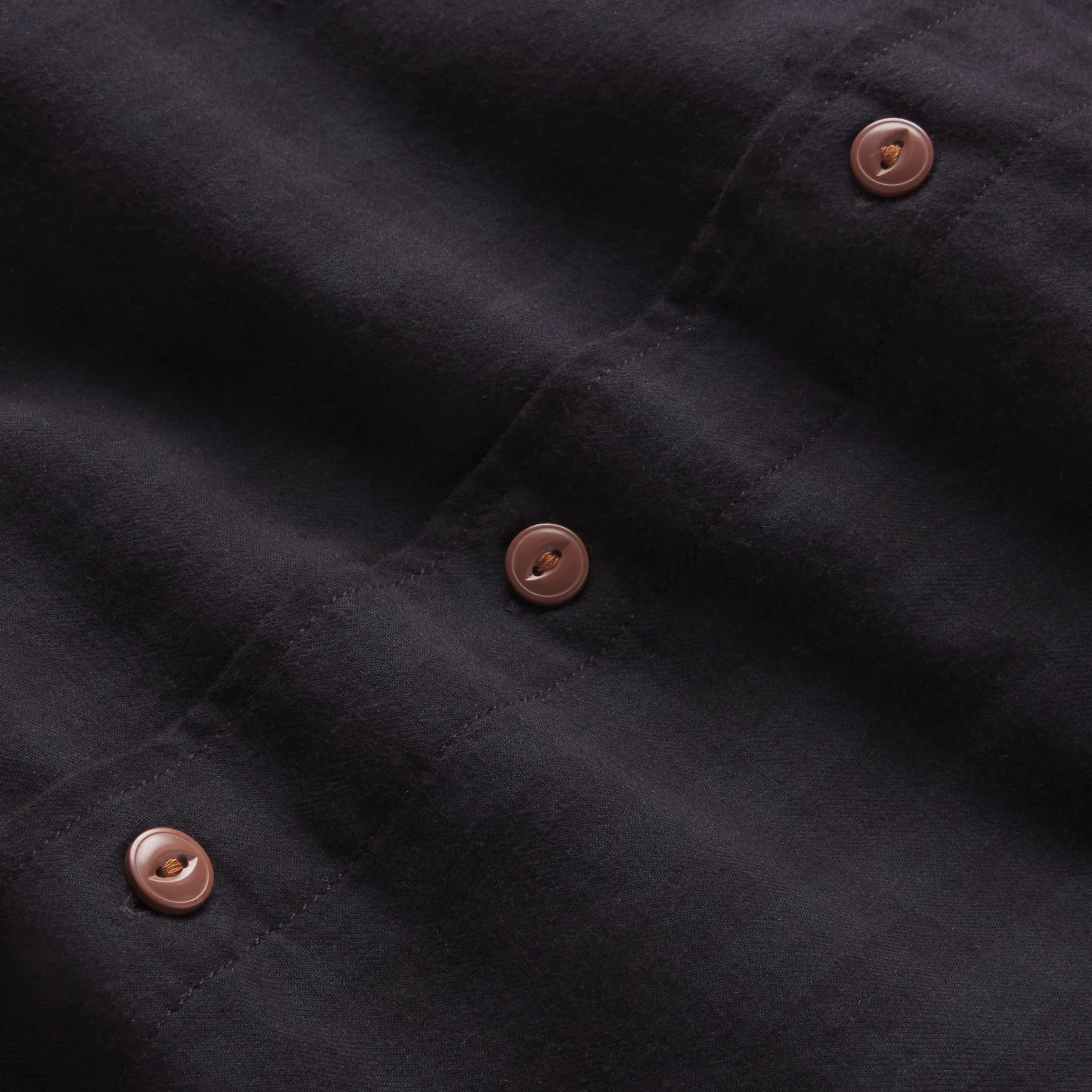 Featherweight Flannel Shirt - Navy