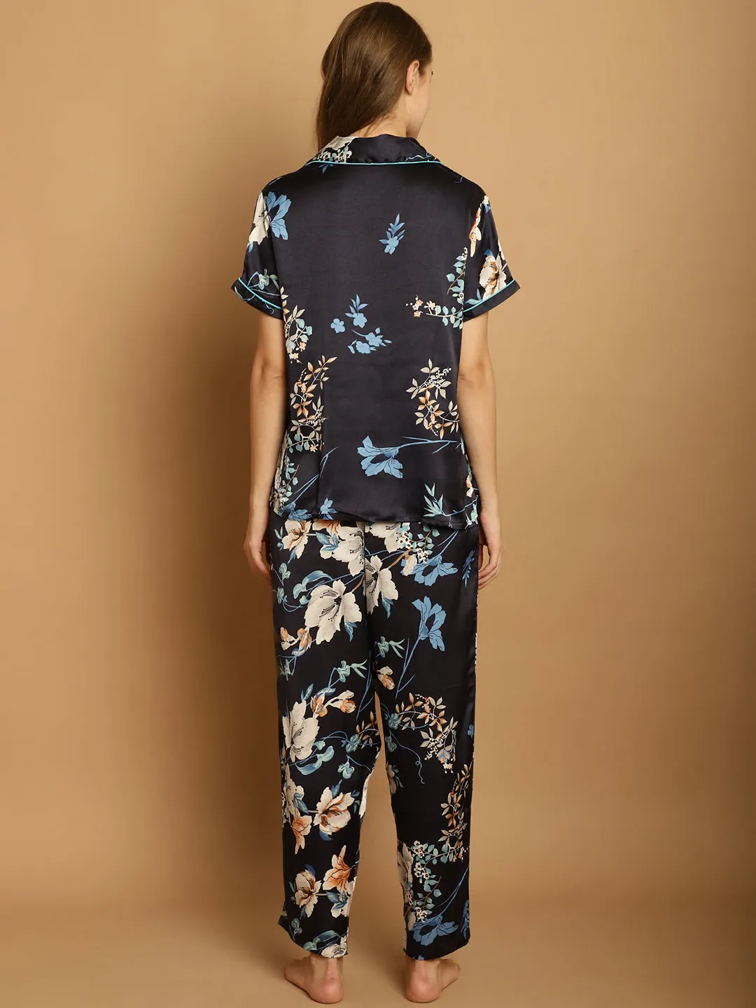 Floral Print Nighsuit Set