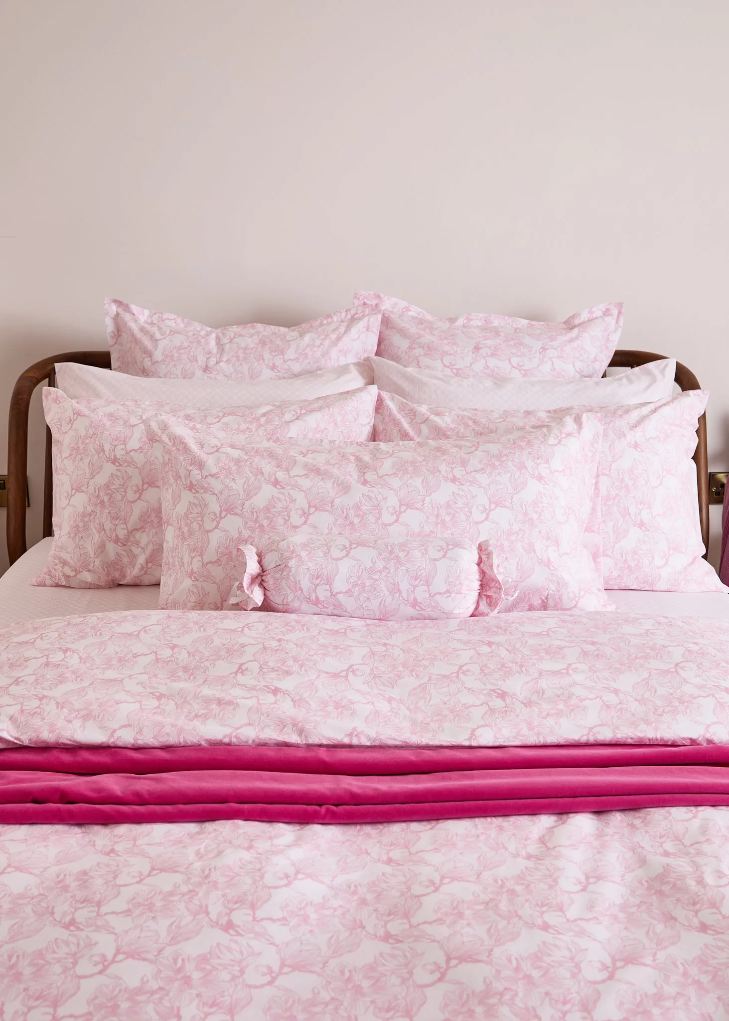 Foxford Pink Magnolia Duvet Set