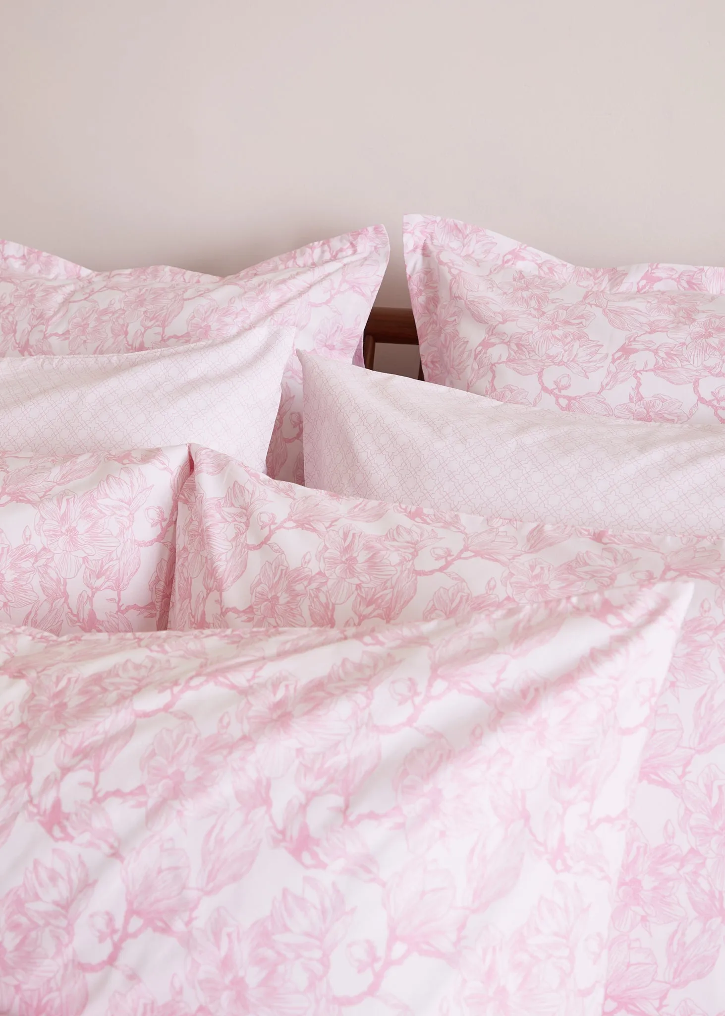 Foxford Pink Magnolia Duvet Set