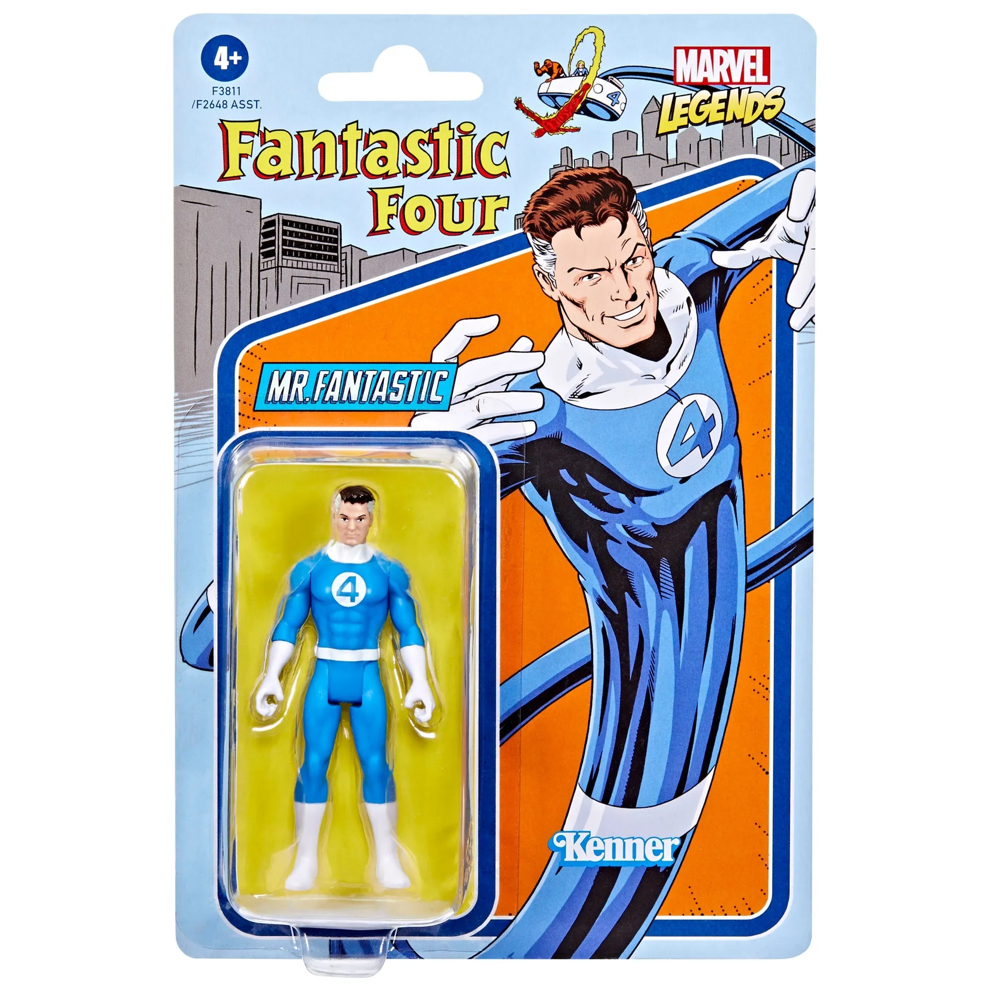 Hasbro Marvel Legends Retro 375 Mr. Fantastic Figure