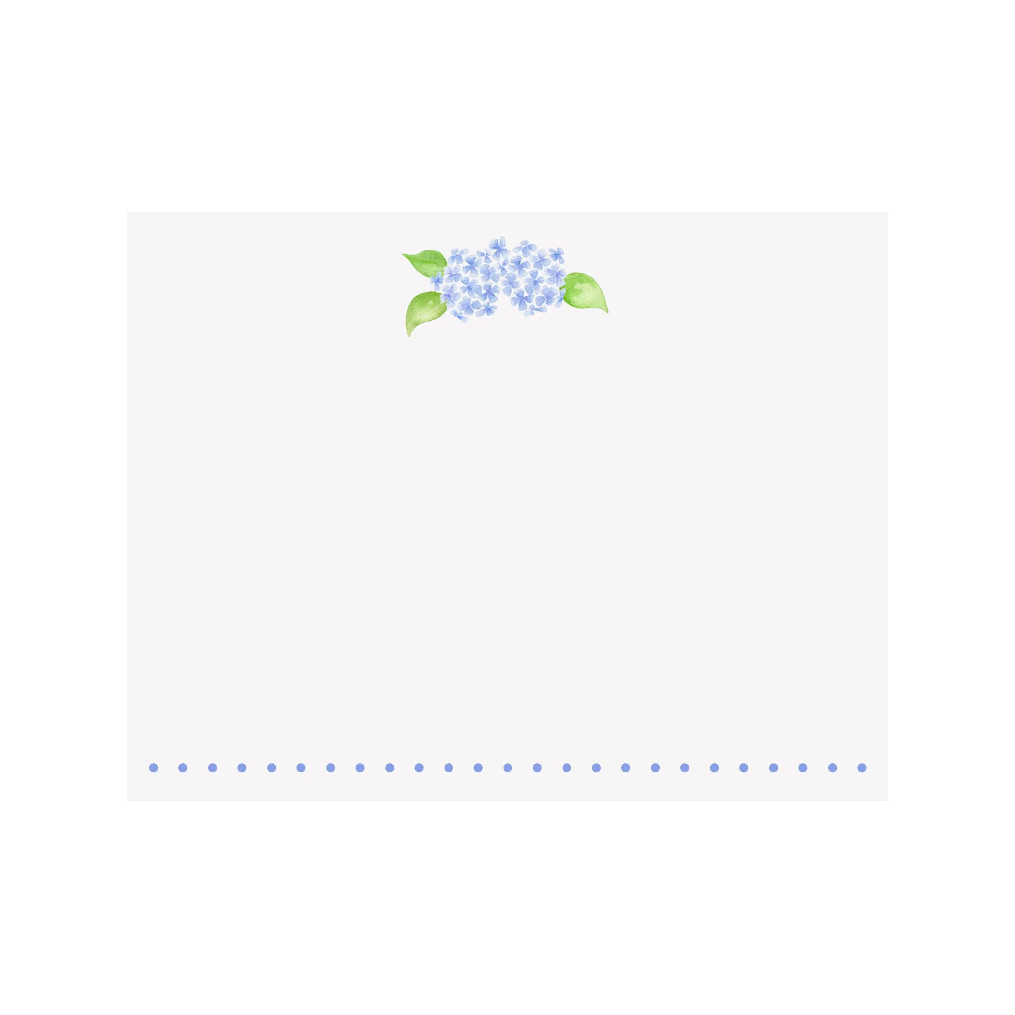 Hydrangea Note Card