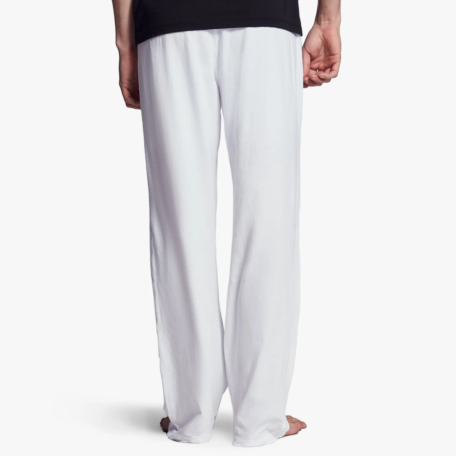 Jersey Pajama Pant - White