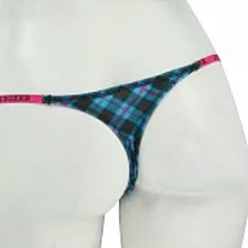 Joe Boxer 3pack Thongs - Blue Plaid