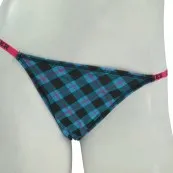 Joe Boxer 3pack Thongs - Blue Plaid