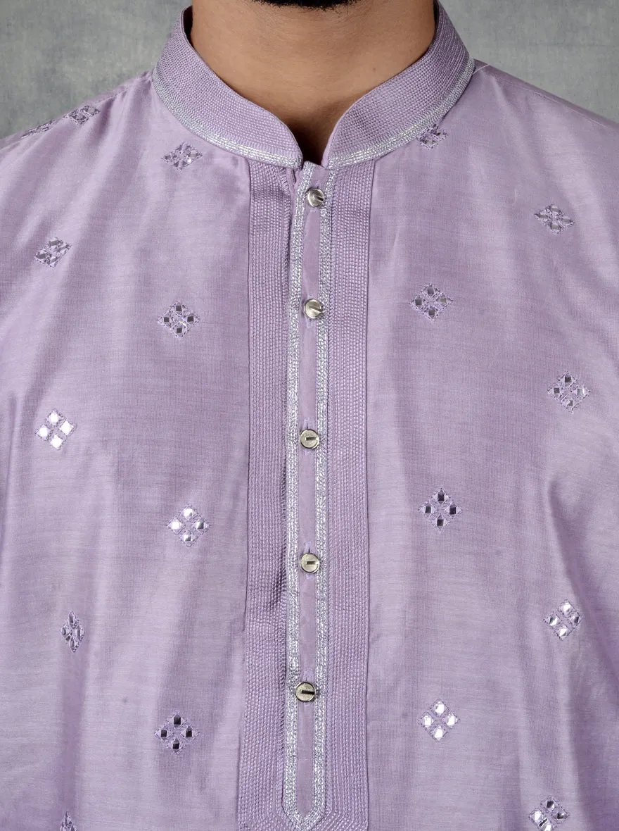 Light Purple Kurta Set | Azania