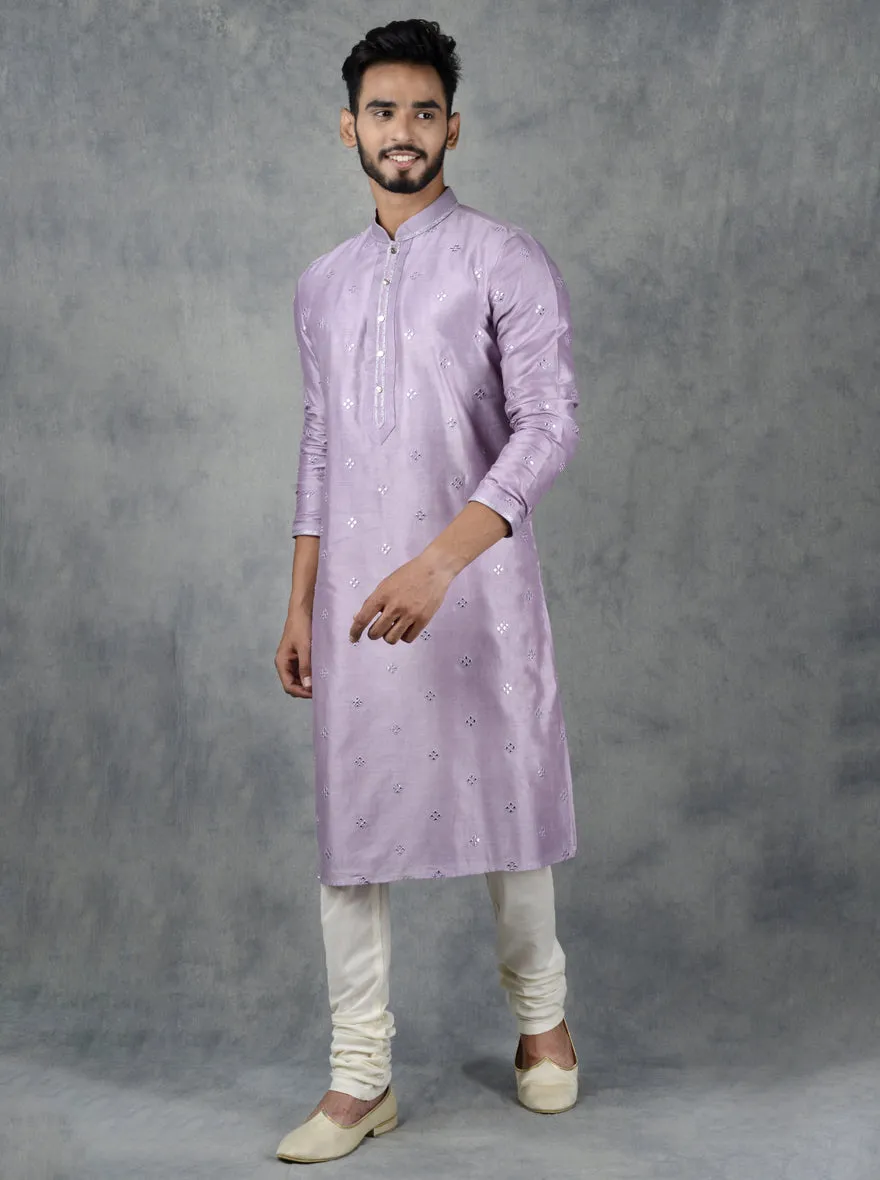 Light Purple Kurta Set | Azania