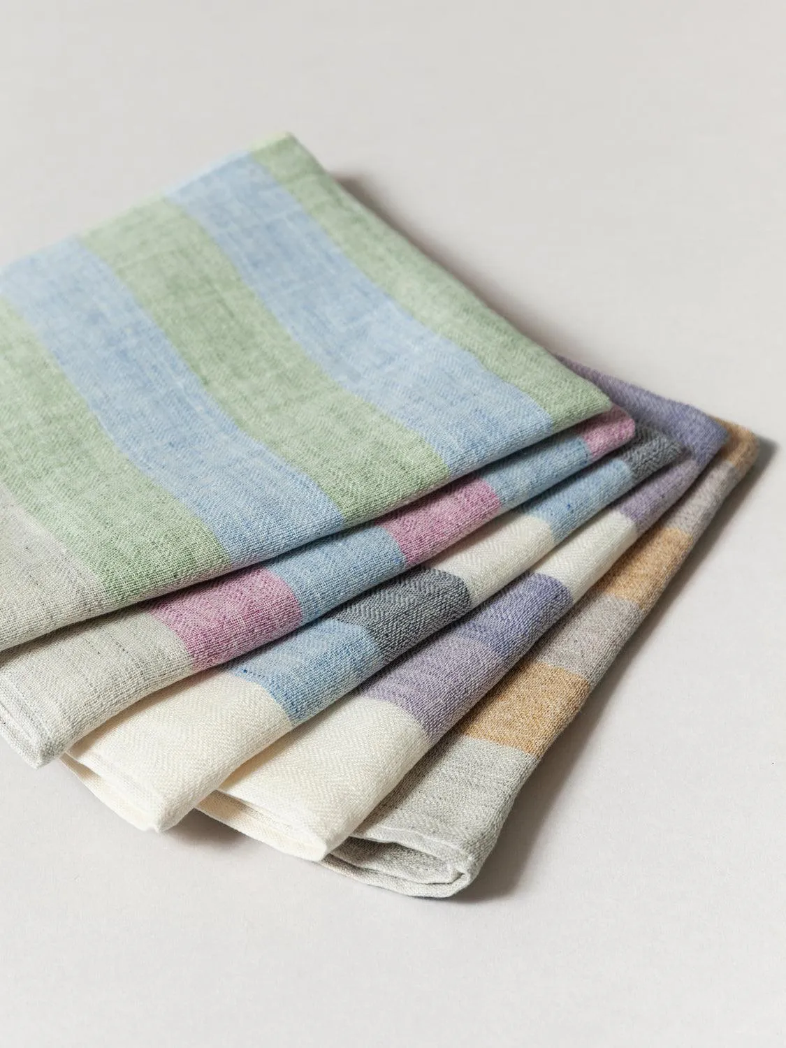 Linen50 Kitchen Towel, Pink   Blue