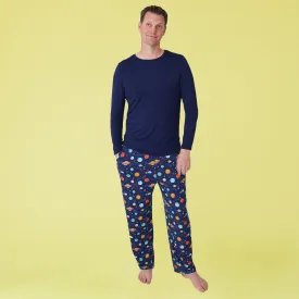 Macaron   Me Men's PJ Set - Peaceful Planets