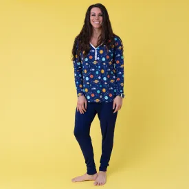 Macaron   Me Women's PJ Set - Peaceful Planets