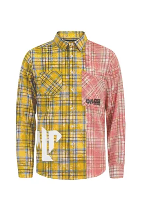 Men's Premium Flannel Two Tone Flannel Shirt