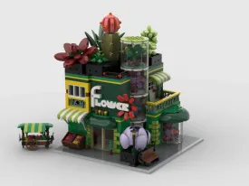 Modular Flower store   Display for set 10309