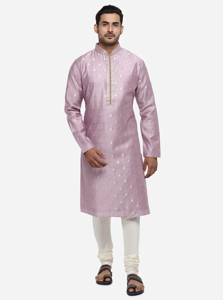 Pastel Purple Kurta Set | Azania