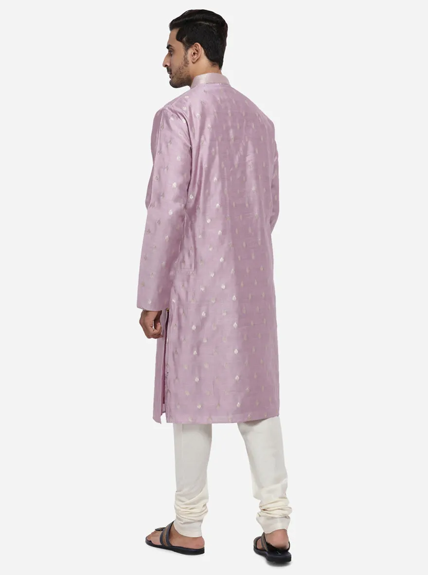 Pastel Purple Kurta Set | Azania